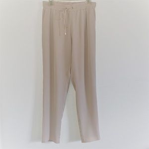Calvin Klein Crepe Drawstring Pants
